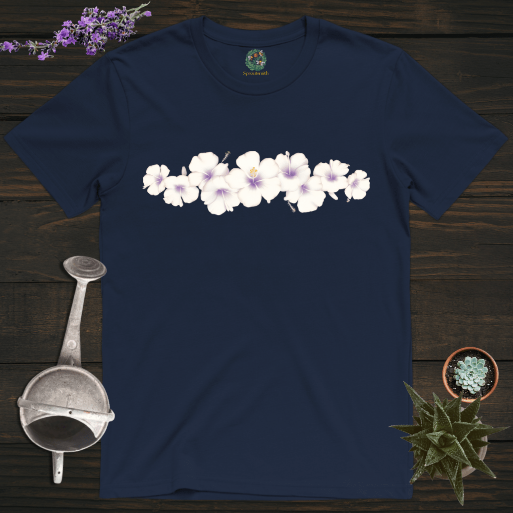 Sproutsmith T-Shirt Navy / S Hibiscus Heaven T-Shirt