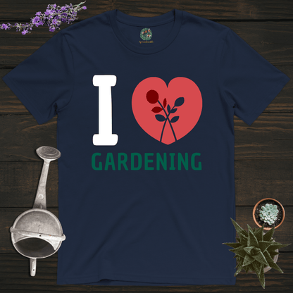 Sproutsmith T-Shirt Navy / S I Heart Gardening T-Shirt