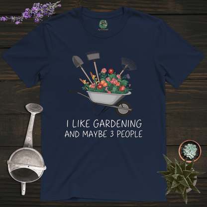 Sproutsmith T-Shirt Navy / S I Like Gardening T-Shirt