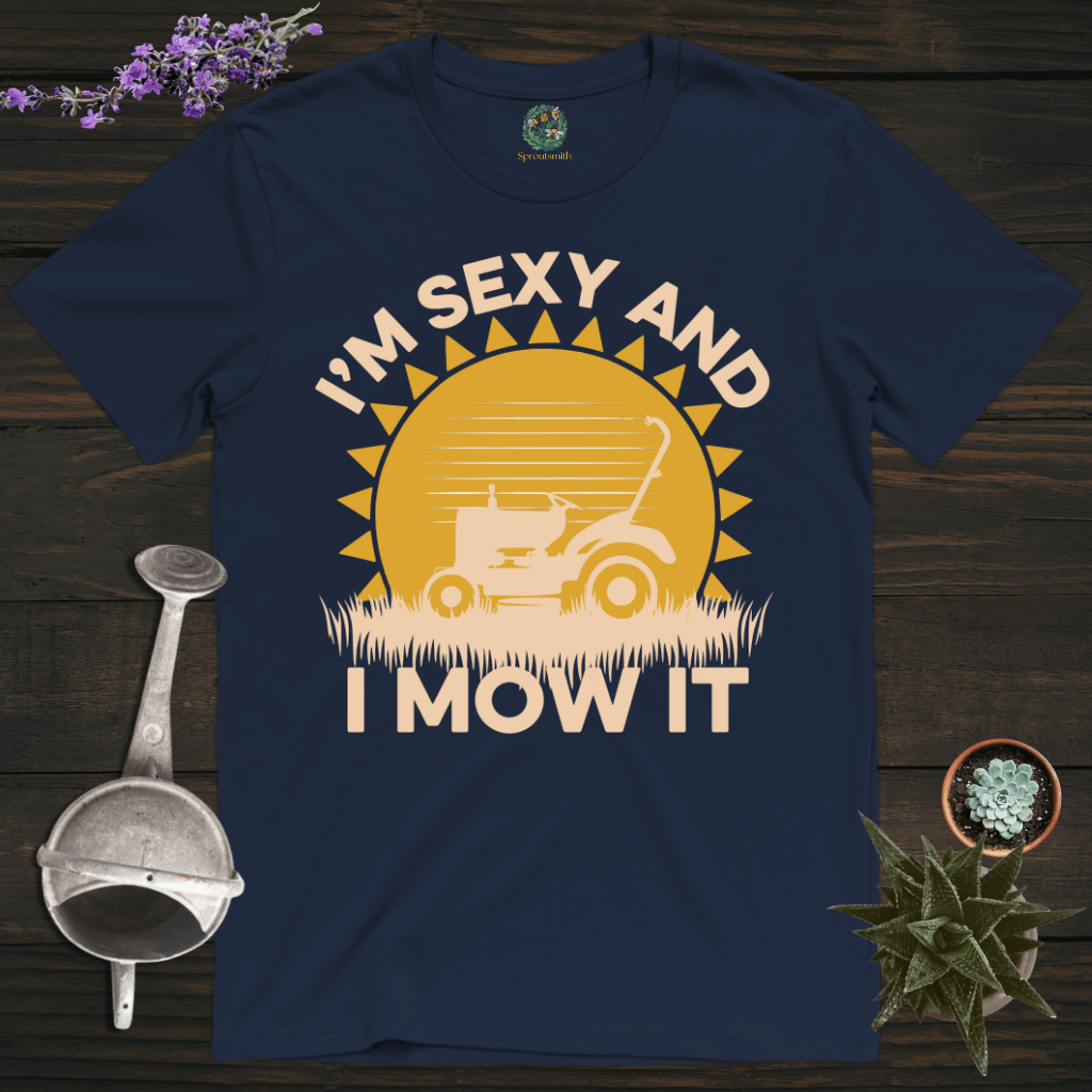 Sproutsmith T-Shirt Navy / S I Mow It T-Shirt
