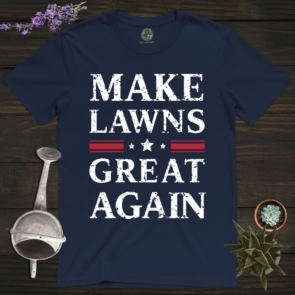 Sproutsmith T-Shirt Navy / S Make Lawns Great T-Shirt