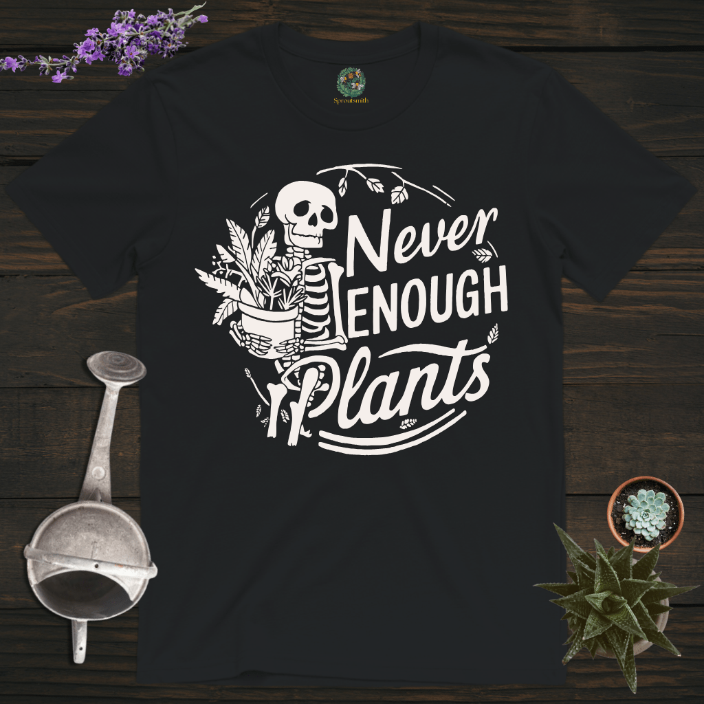 Sproutsmith T-Shirt Navy / S Never Enough Plants T-Shirt