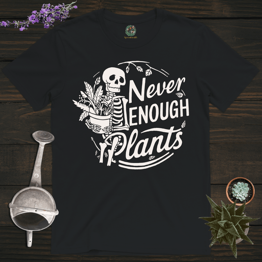 Sproutsmith T-Shirt Navy / S Never Enough Plants T-Shirt