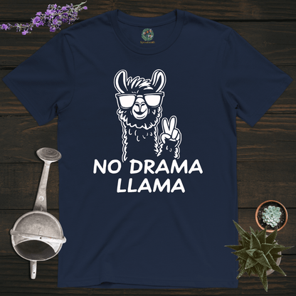 Sproutsmith T-Shirt Navy / S No Drama Llama T-Shirt