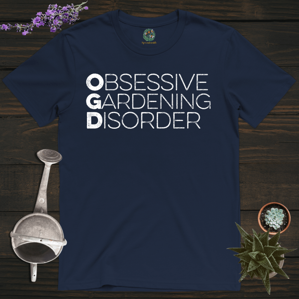 Sproutsmith T-Shirt Navy / S Obsessive Gardening Disorder T-Shirt