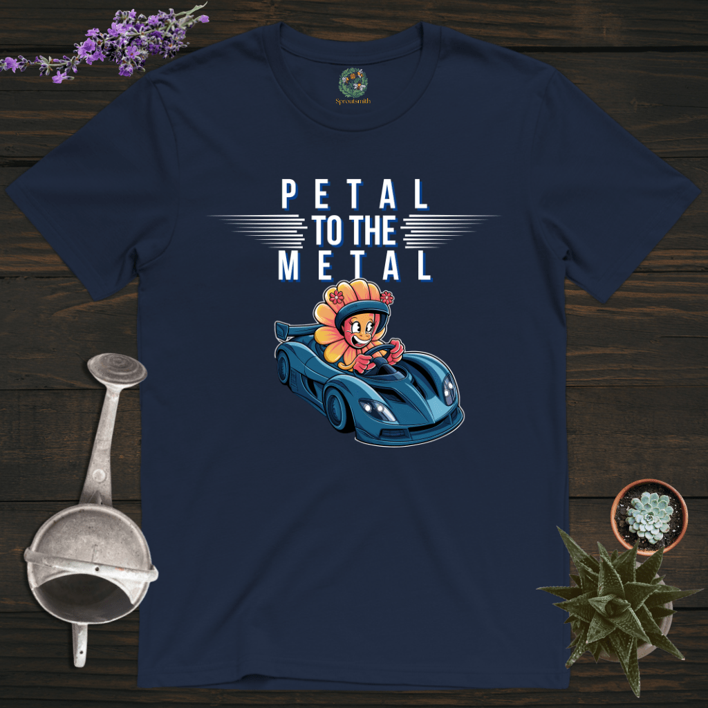 Sproutsmith T-Shirt Navy / S Petal to the Metal T-Shirt