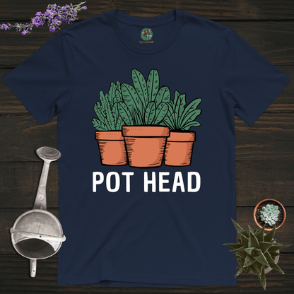 Sproutsmith T-Shirt Navy / S Pot Head T-Shirt