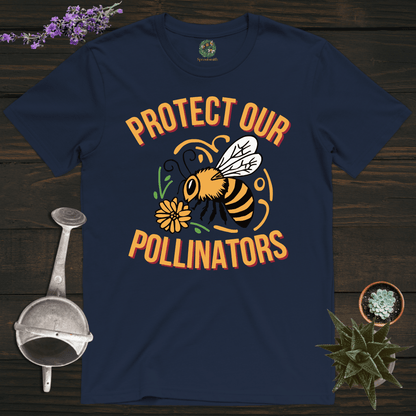 Sproutsmith T-Shirt Navy / S Protect Our Pollinators T-Shirt