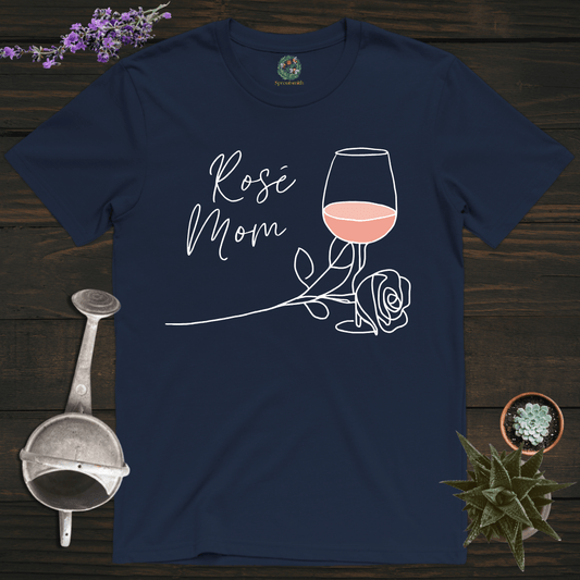 Sproutsmith T-Shirt Navy / S Rosé Mom T-Shirt