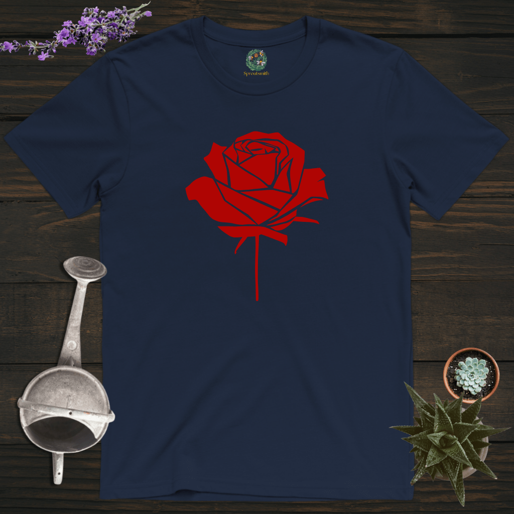 Sproutsmith T-Shirt Navy / S Rose T-Shirt