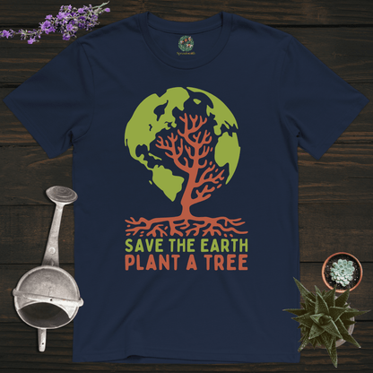 Sproutsmith T-Shirt Navy / S Save the Earth T-Shirt