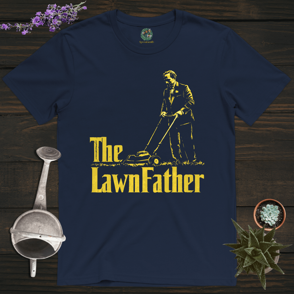 Sproutsmith T-Shirt Navy / S The Lawnfather T-Shirt