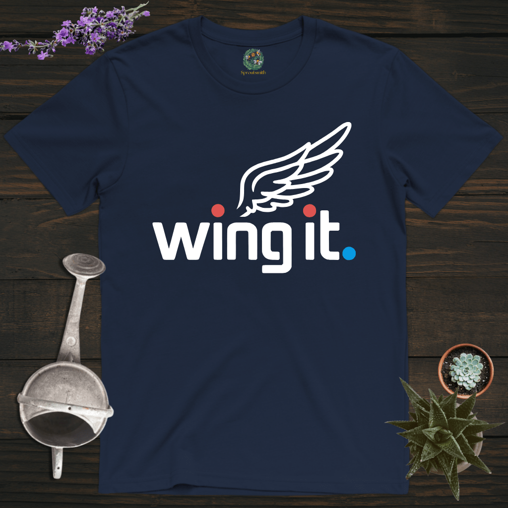 Sproutsmith T-Shirt Navy / S Wing It T-Shirt