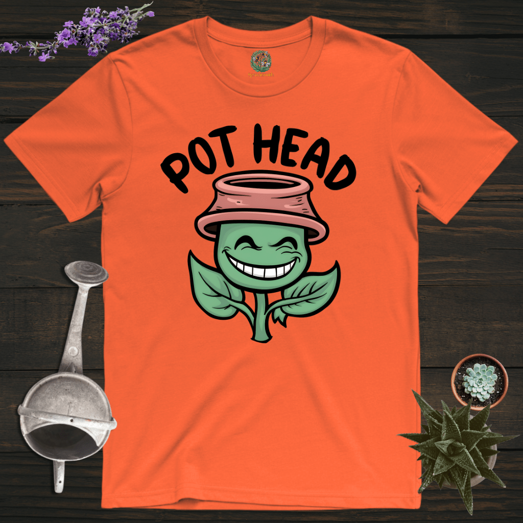 Sproutsmith T-Shirt Orange / S A Pot Head T-Shirt