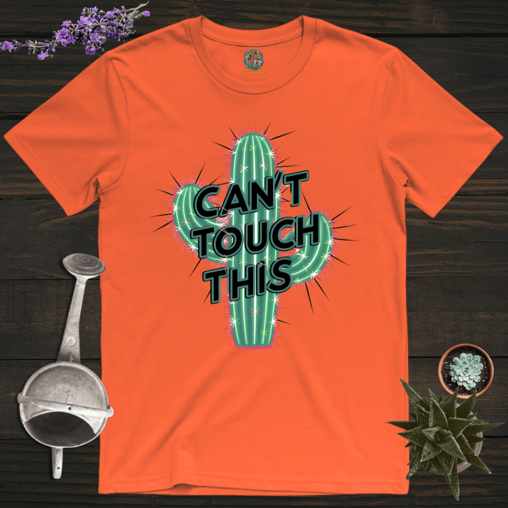 Sproutsmith T-Shirt Orange / S Can't Touch This Cactus T-Shirt