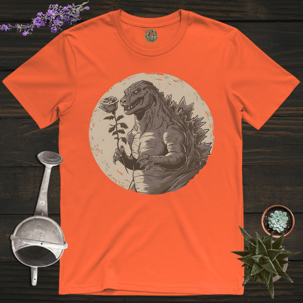 Sproutsmith T-Shirt Orange / S Dinosaur's Rose T-Shirt