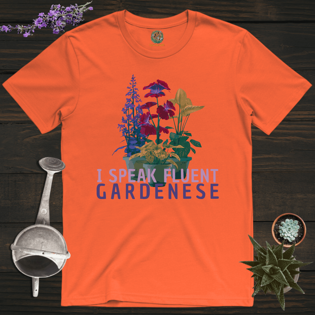 Sproutsmith T-Shirt Orange / S Fluent Gardenese T-Shirt