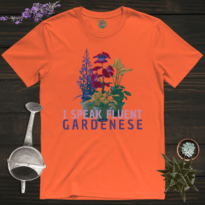 Sproutsmith T-Shirt Orange / S Fluent Gardenese T-Shirt