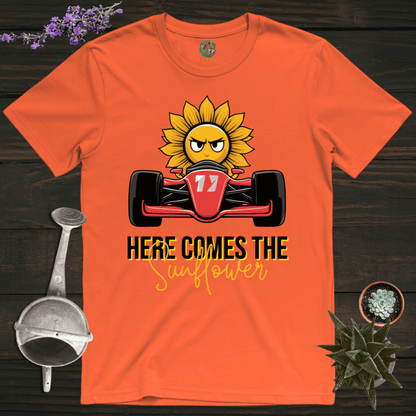 Sproutsmith T-Shirt Orange / S Here Comes the Sunflower T-Shirt