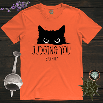 Sproutsmith T-Shirt Orange / S Judging You Silently T-Shirt