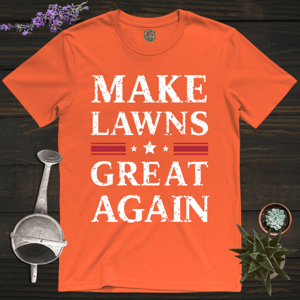 Sproutsmith T-Shirt Orange / S Make Lawns Great T-Shirt