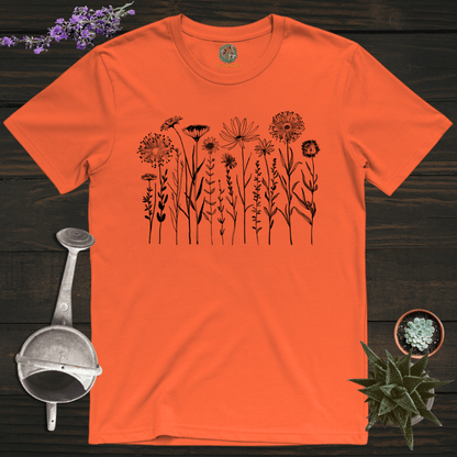 Sproutsmith T-Shirt Orange / S Midnight Garden T-Shirt