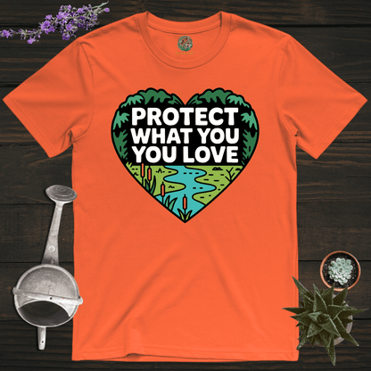 Sproutsmith T-Shirt Orange / S Protect What You Love T-Shirt