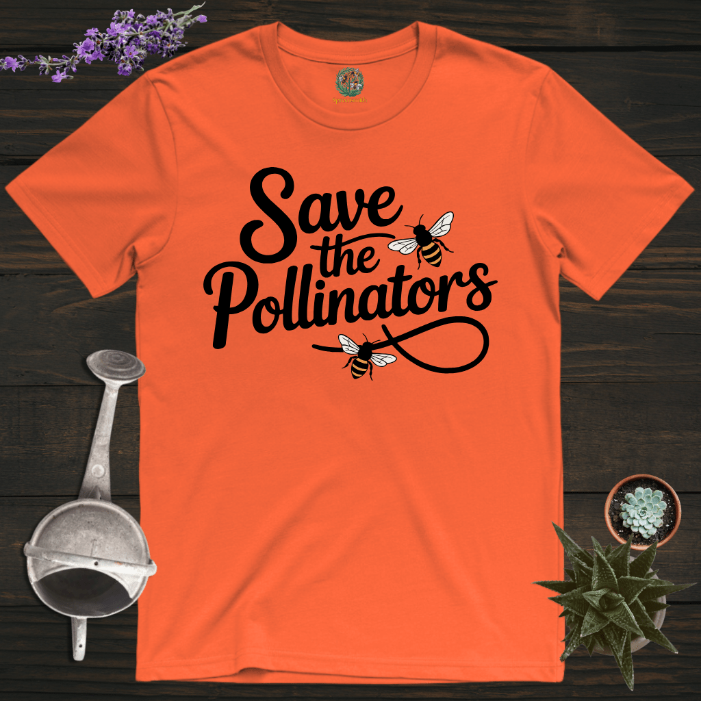 Sproutsmith T-Shirt Orange / S Save the Pollinators T-Shirt