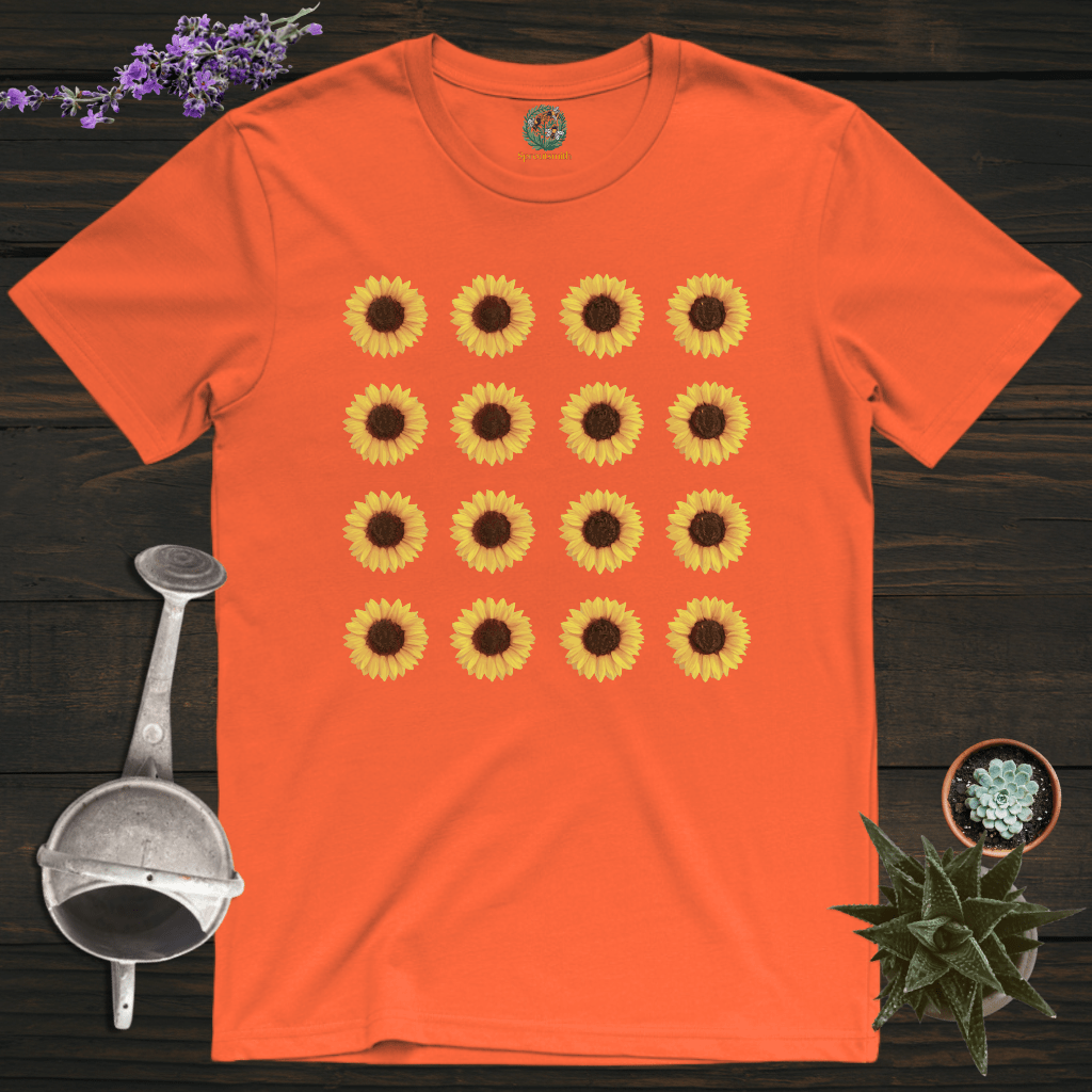 Sproutsmith T-Shirt Orange / S Sunflowers T-Shirt