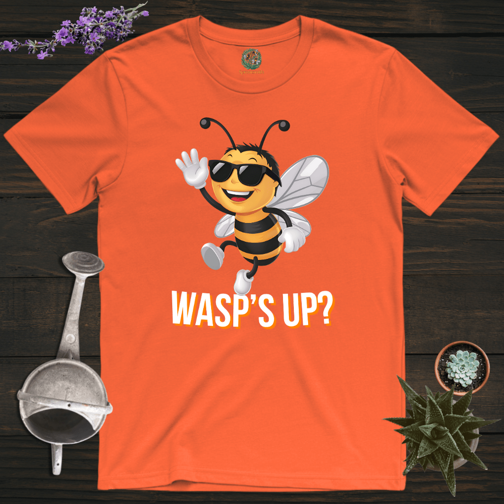 Sproutsmith T-Shirt Orange / S Wasp's Up? T-Shirt