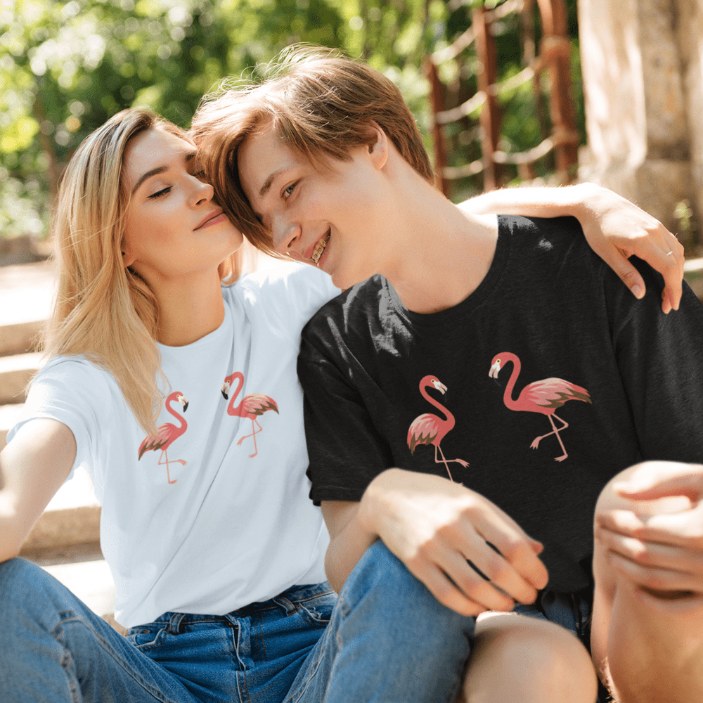 Sproutsmith T-Shirt Pink Flamingo T-Shirt