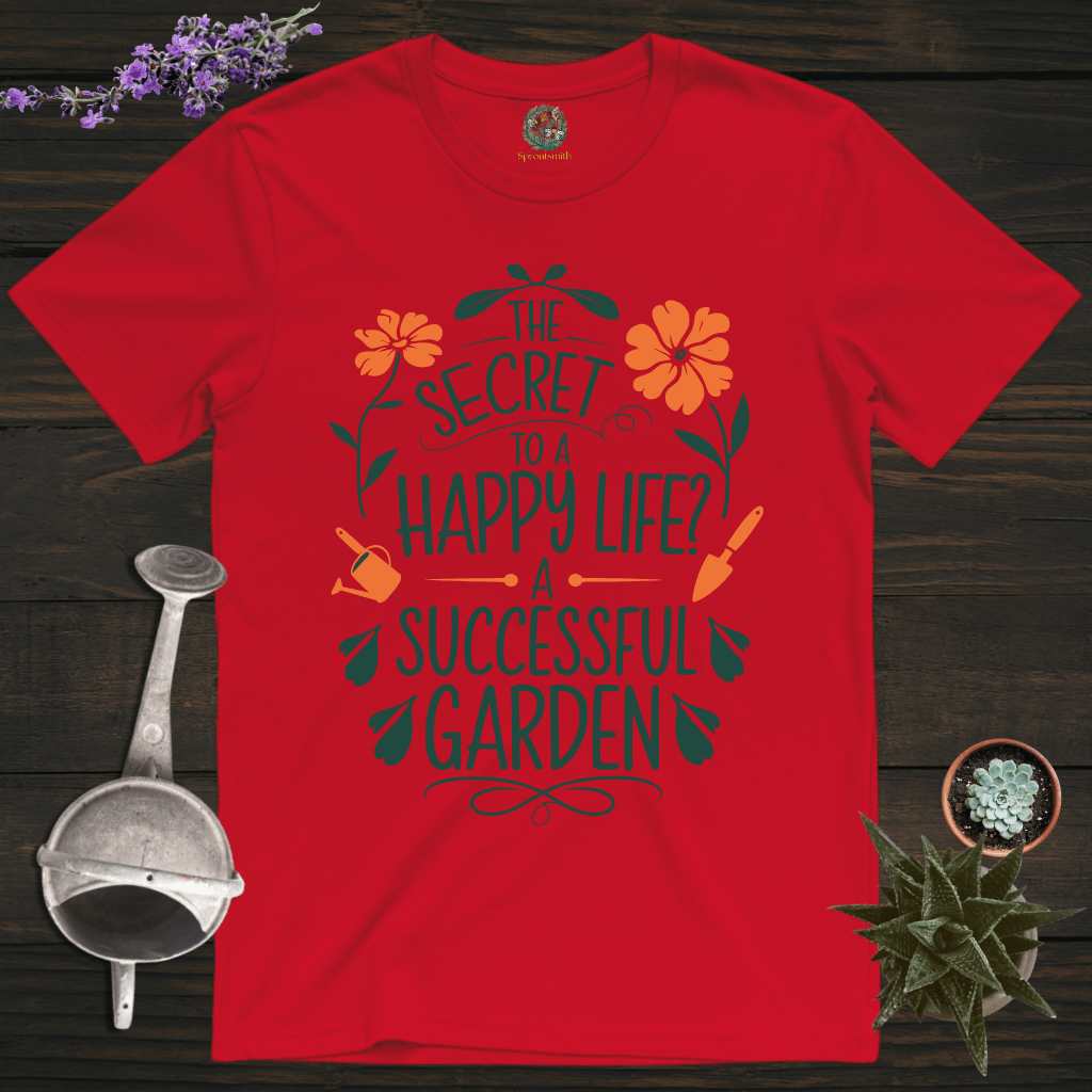 Sproutsmith T-Shirt Red / S A Successful Garden T-Shirt