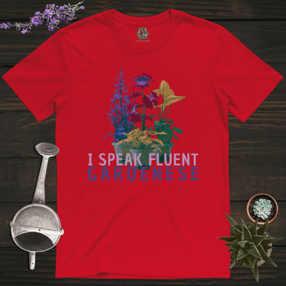 Sproutsmith T-Shirt Red / S Fluent Gardenese T-Shirt