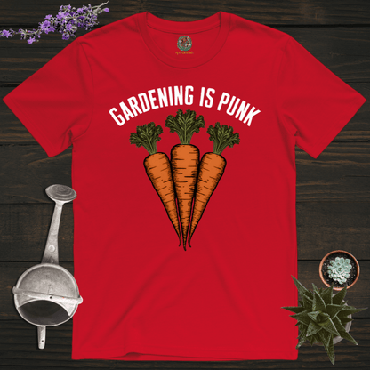 Sproutsmith T-Shirt Red / S Gardening is Punk T-Shirt