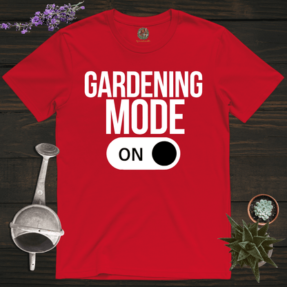 Sproutsmith T-Shirt Red / S Gardening Mode On T-Shirt
