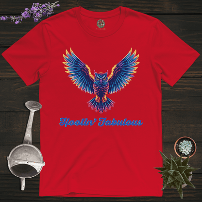 Sproutsmith T-Shirt Red / S Hootin' Fabulous T-Shirt