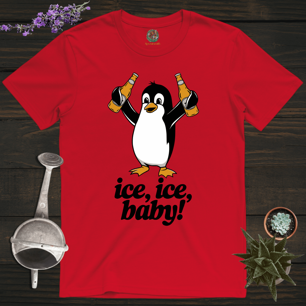 Sproutsmith T-Shirt Red / S Ice Ice Baby T-Shirt