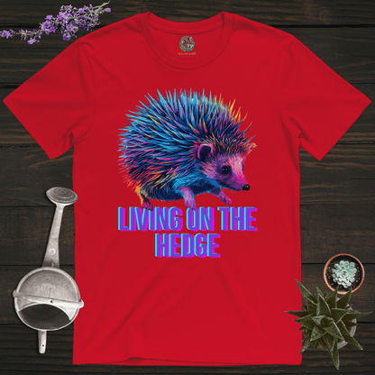Sproutsmith T-Shirt Red / S Living on the Hedge T-Shirt