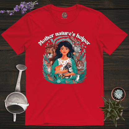 Sproutsmith T-Shirt Red / S Mother Nature's Helper T-Shirt