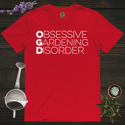 Sproutsmith T-Shirt Red / S Obsessive Gardening Disorder T-Shirt