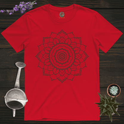 Sproutsmith T-Shirt Red / S Rose Mandala T-Shirt