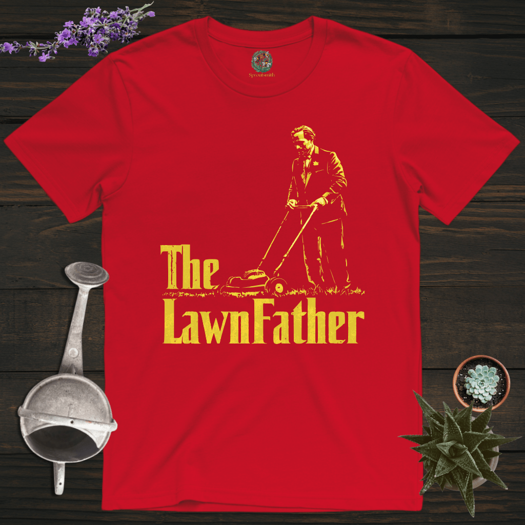 Sproutsmith T-Shirt Red / S The Lawnfather T-Shirt