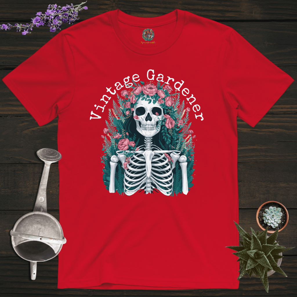 Sproutsmith T-Shirt Red / S Vintage Gardener T-Shirt