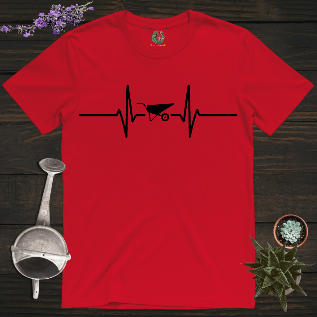 Sproutsmith T-Shirt Red / S Wheelbarrow Heartbeat T-Shirt