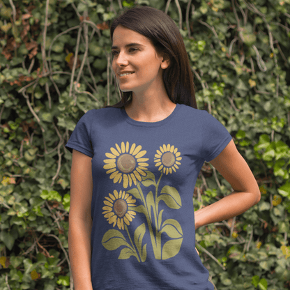 Sproutsmith T-Shirt Retro Sunflowers T-Shirt