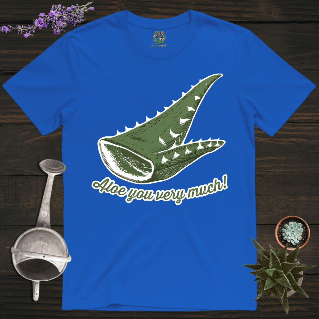 Sproutsmith T-Shirt Royal / S Aloe You Very Much T-Shirt