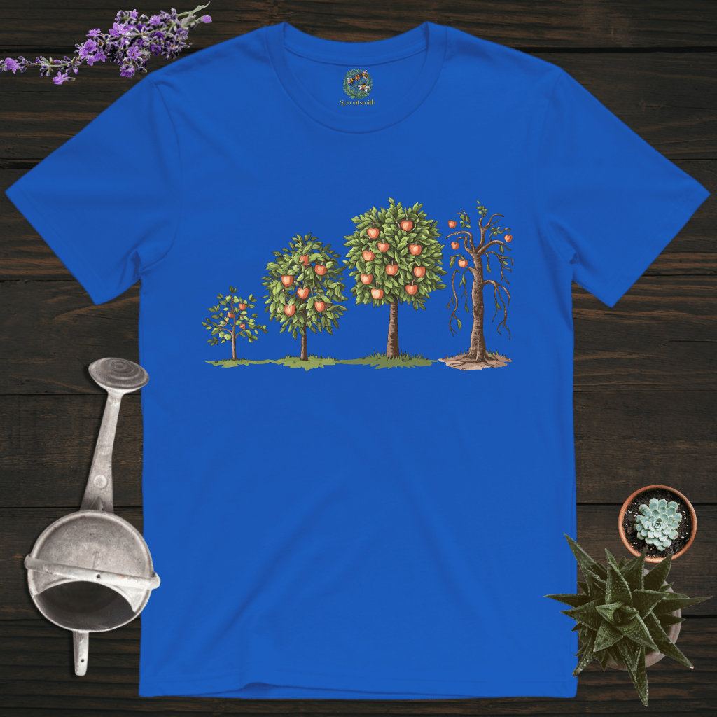 Sproutsmith T-Shirt Royal / S Apple Trees T-Shirt