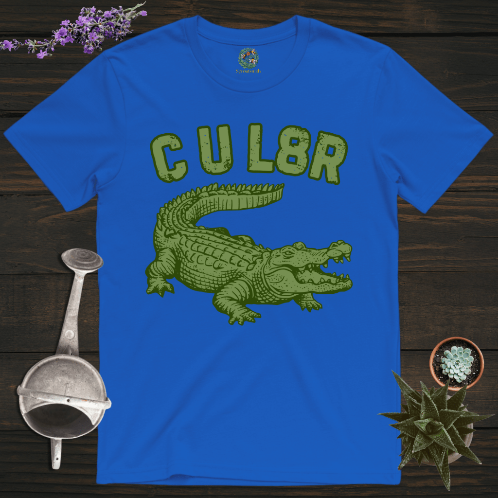 Sproutsmith T-Shirt Royal / S C U L8R Alligator T-Shirt