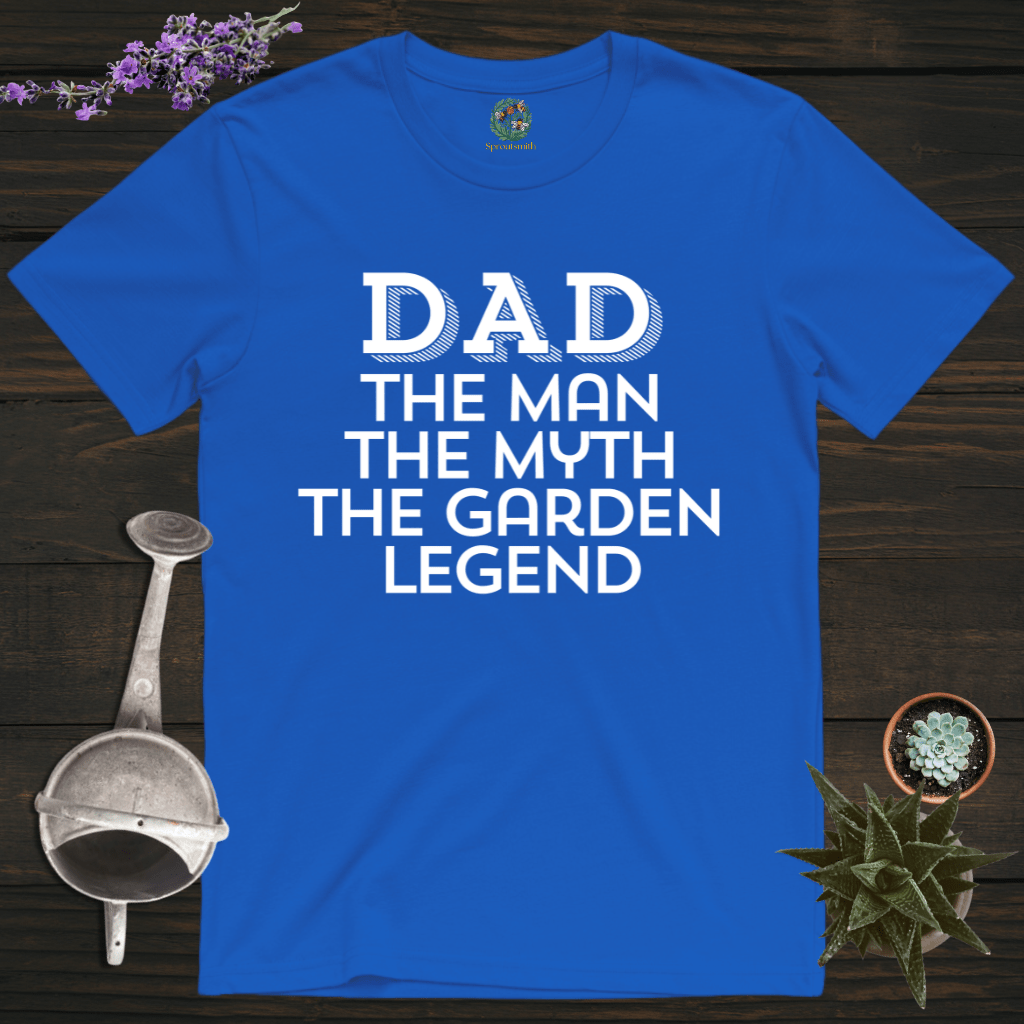 Sproutsmith T-Shirt Royal / S Dad The Garden Legend T-Shirt
