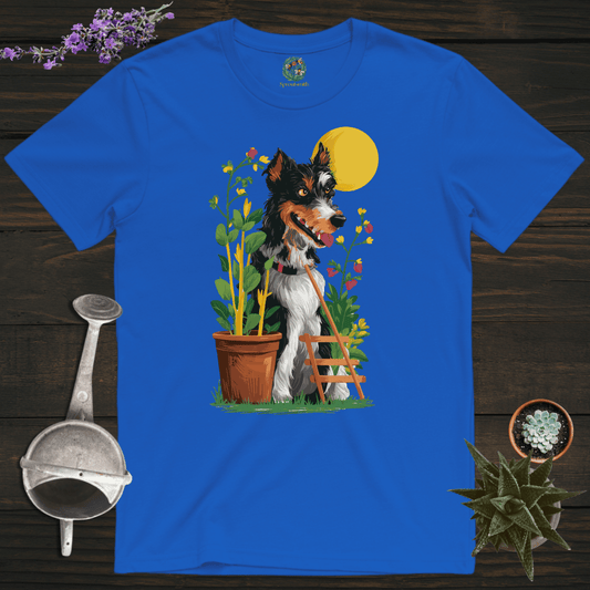 Sproutsmith T-Shirt Royal / S Dog in the Garden T-Shirt
